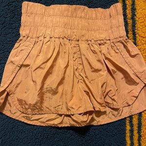 Free People The Way Home Short. Peach in color.